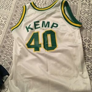 Shawn Kemp Sonics Jersey Youth Large
